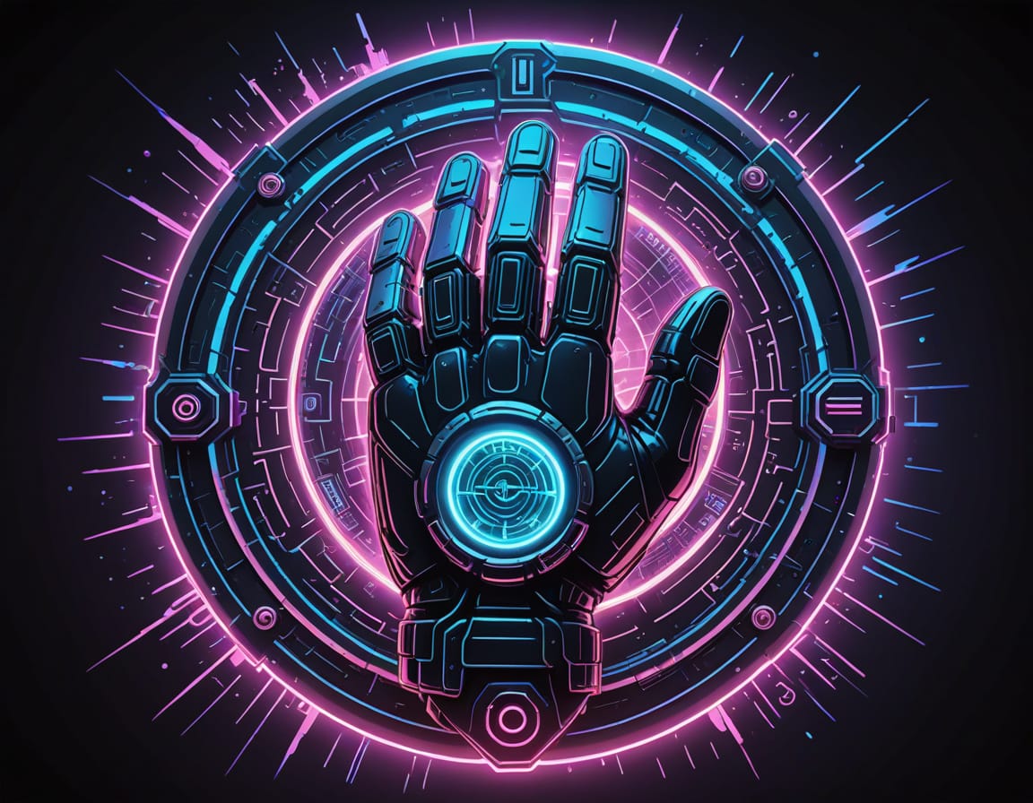 Hand reaching