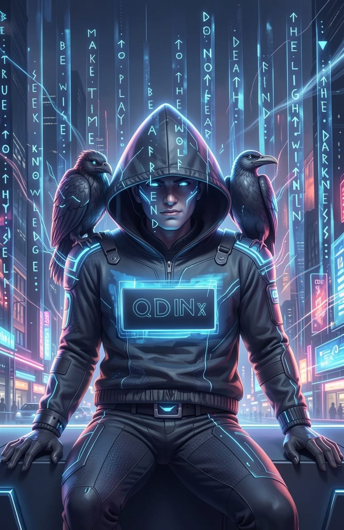 Capt Dinx - direct gaze, captain presence